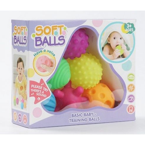 Set Touch Tactile Balls Bright - Soft Balls buy in online store