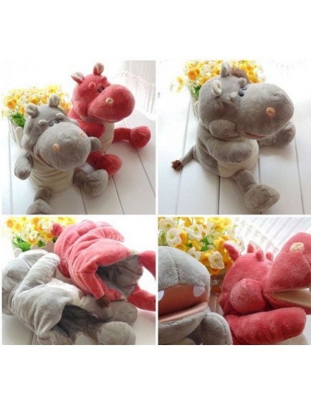 Hippopotam gray nici. buy in online store