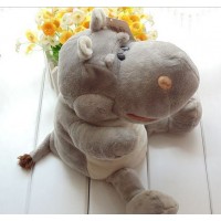 Hippopotam gray nici. buy in online store