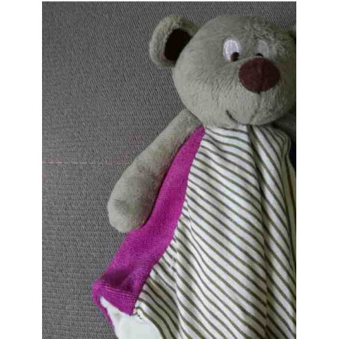 Toy bear rattle - handkerchiefs - teether buy in online store