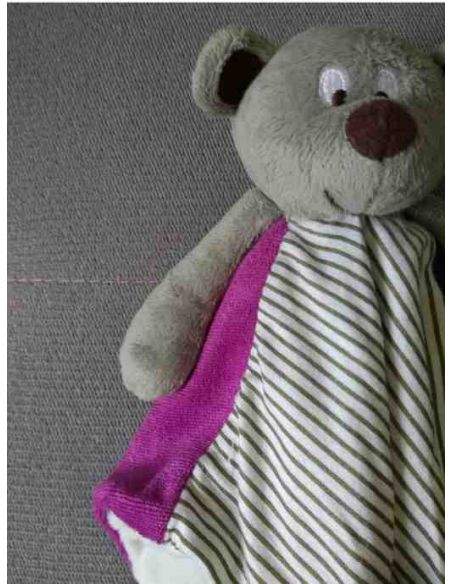 Toy bear rattle - handkerchiefs - teether buy in online store