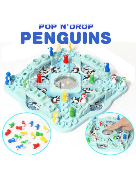 Board game Pop N'Drop Penguin or Merry Penguins buy in online store Board game Pop N'Drop Penguin or Merry Penguins buy in online store