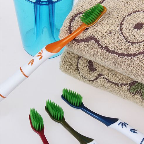Toothbrushes Technology Nano Bristles Resin with Bamboo Salt buy in online store