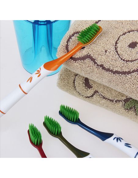 Toothbrushes Technology Nano Bristles Resin with Bamboo Salt buy in online store