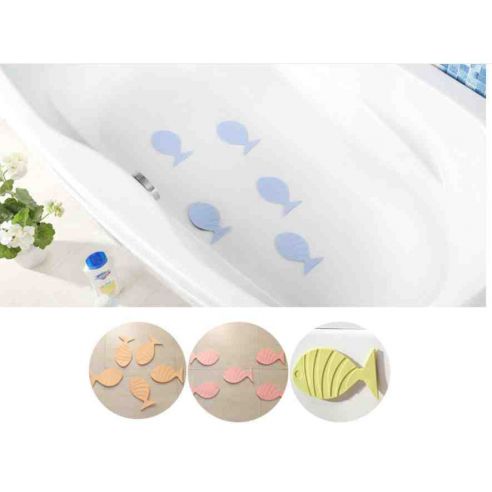 Anti-slip bathroom mats - Fish buy in online store
