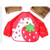 Apron with sleeves - strawberry buy in online store