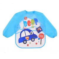 Apron with sleeves - blue machine buy in online store