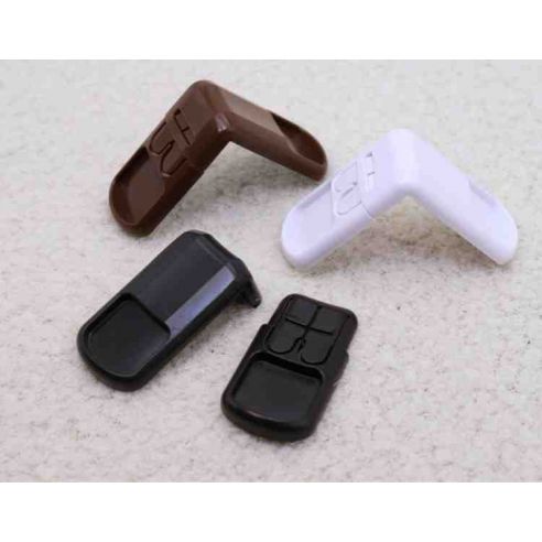 Corner lock - Two brown buttons buy in online store