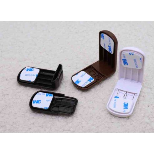 Corner lock - Two brown buttons buy in online store