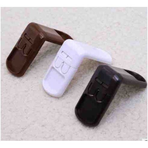 Corner lock - Two brown buttons buy in online store