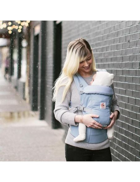 Backpack Adapt Baby Carrier - Blue Strip buy in online store Backpack Adapt Baby Carrier - Blue Strip buy in online store