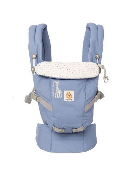 Backpack Adapt Baby Carrier - Blue Giraffe buy in online store Backpack Adapt Baby Carrier - Blue Giraffe buy in online store