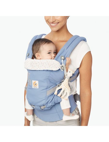 Backpack Adapt Baby Carrier - Blue Giraffe buy in online store Backpack Adapt Baby Carrier - Blue Giraffe buy in online store
