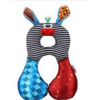 Pillow for children jollybaby in auto, stroller and travel - zebra buy in online store