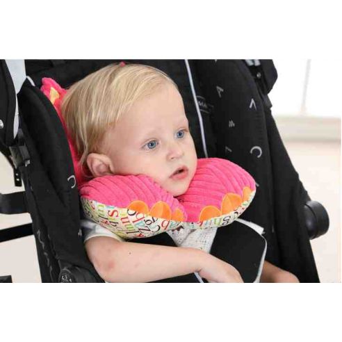 Pillow for children jollybaby in auto, stroller and travel - lion buy in online store