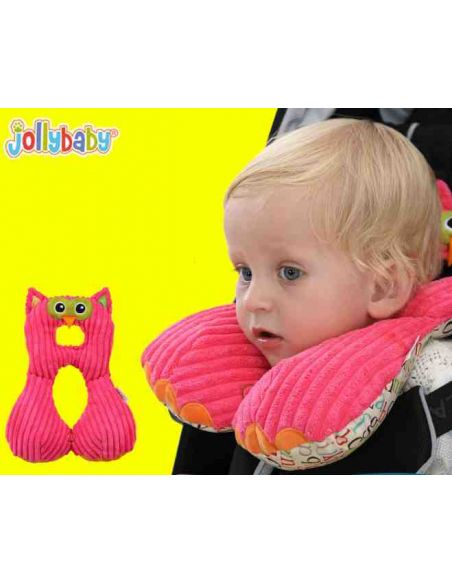Pillow for children jollybaby in auto, stroller and travel - lion buy in online store