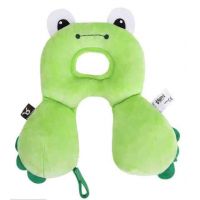 Pillow for children Banbet in auto, stroller and travel from 0 to 12 months - frog buy in online store