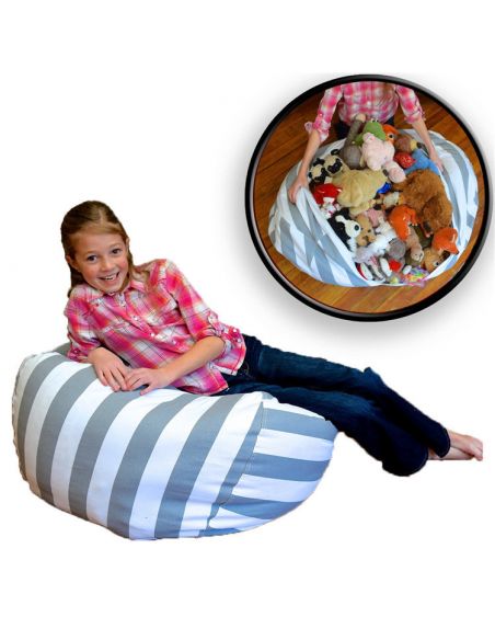 Basket bag for soft teddy toys and textiles- buy in online store Basket bag for soft teddy toys and textiles- buy in online store