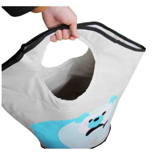 Toy basket cotton with applique - goat buy in online store