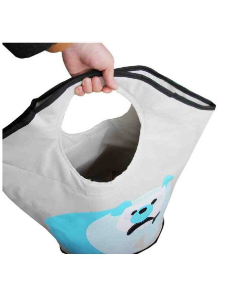 Toy basket cotton with applique - goat buy in online store