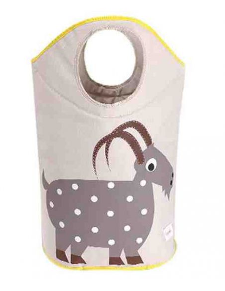 Toy basket cotton with applique - goat buy in online store