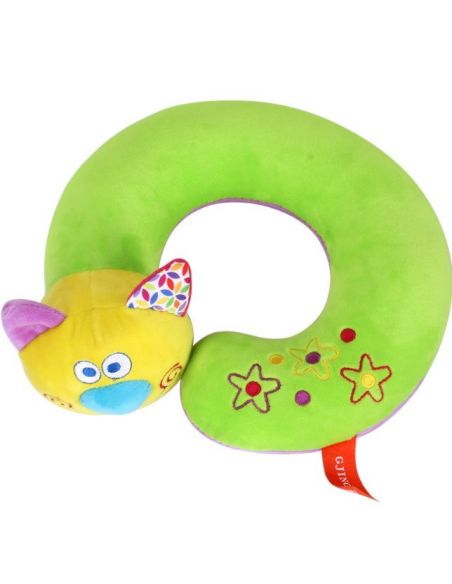 Pillow for children in auto, stroller and travel - cat buy in online store