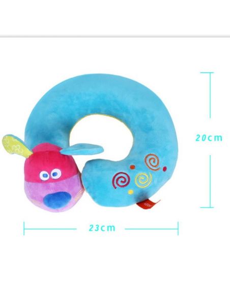 Pillow for children in auto, stroller and travel - dog buy in online store