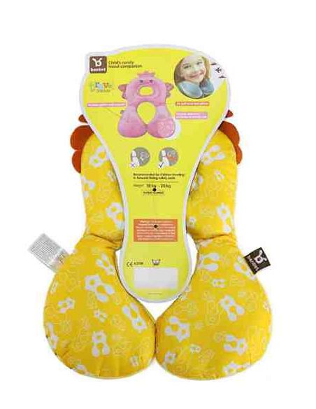 Pillow for Banbet children in auto, stroller and travel from 1 to 4 years - lion buy in online store