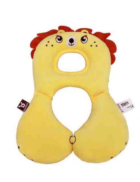 Pillow for Banbet children in auto, stroller and travel from 1 to 4 years - lion buy in online store