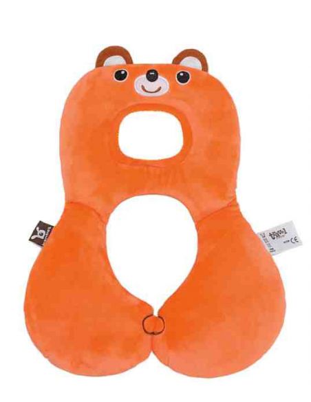 Pillow for children Banbet in auto, stroller and travel from 1 to 4 years - Bear buy in online store