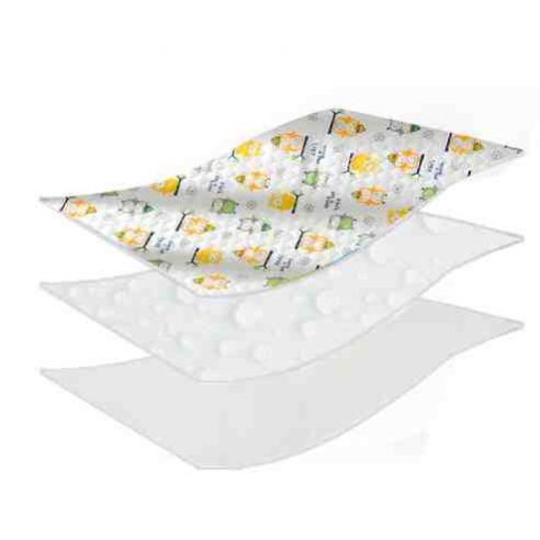 Diaper Waterproof cotton owls with a layer - size 30 * 45cm buy in online store