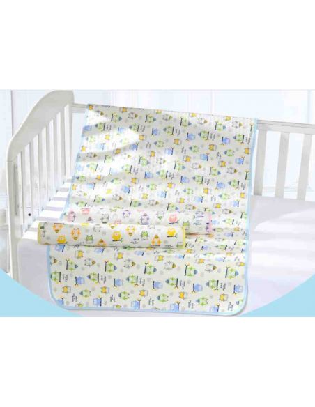 Diaper Waterproof cotton owls with a layer - size 30 * 45cm buy in online store