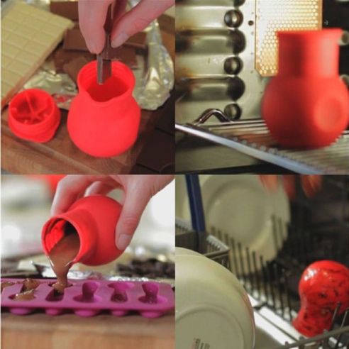 Silicone Chocolate Melting Container buy in online store