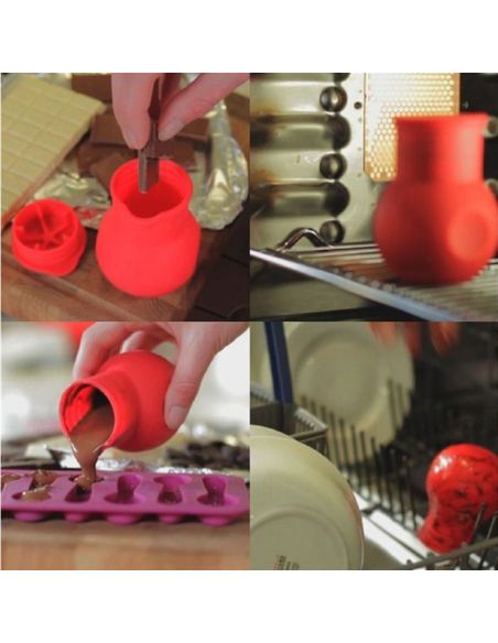 Silicone Chocolate Melting Container buy in online store Silicone Chocolate Melting Container buy in online store