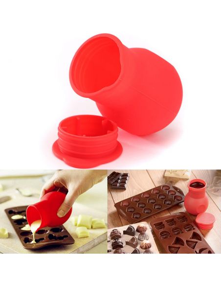 Silicone Chocolate Melting Container buy in online store Silicone Chocolate Melting Container buy in online store