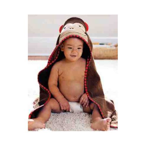 Baby Hooded Towel (Full Analog Skip Hop) - Monkey buy in online store