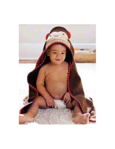 Baby Hooded Towel (Full Analog Skip Hop) - Monkey buy in online store Baby Hooded Towel (Full Analog Skip Hop) - Monkey buy in online store