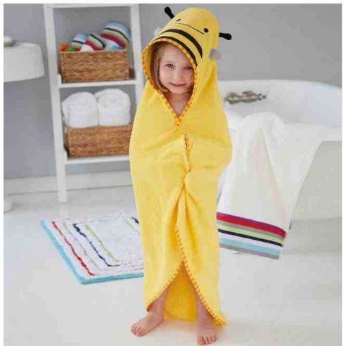 Children's Hooded Towel (Full Analog Skip Hop) - Bee buy in online store
