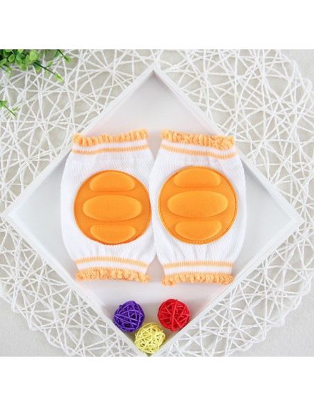 Knee pads with soft insert strips elastic buy in online store