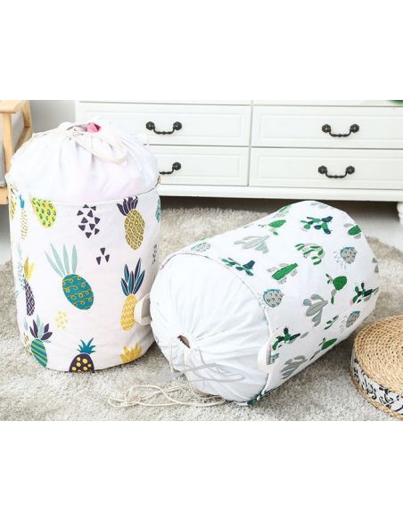 Basket for cotton toys - triangles buy in online store Basket for cotton toys - triangles buy in online store