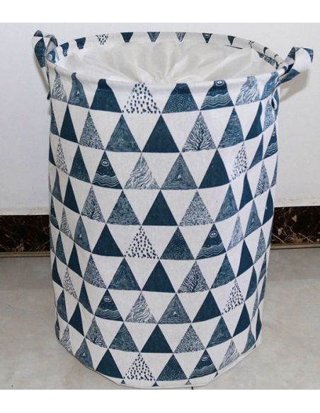 Basket for cotton toys - triangles buy in online store Basket for cotton toys - triangles buy in online store