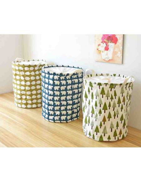 Basket for cotton toys big - whales buy in online store Basket for cotton toys big - whales buy in online store