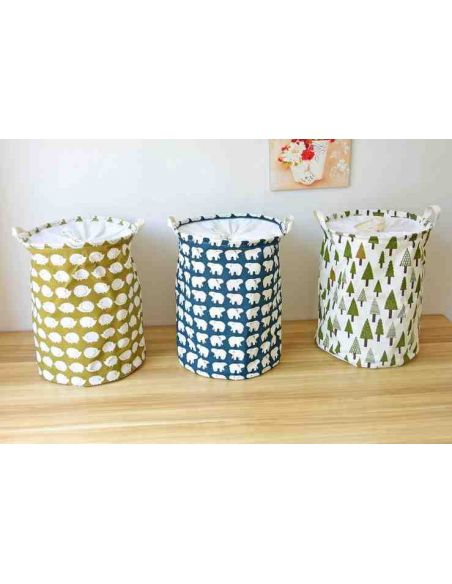 Basket for cotton toys big - whales buy in online store Basket for cotton toys big - whales buy in online store