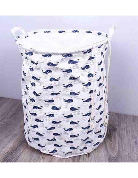 Basket for cotton toys big - whales buy in online store Basket for cotton toys big - whales buy in online store