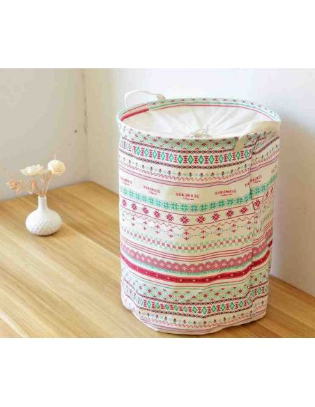 Basket for cotton toys big - pink ornament buy in online store Basket for cotton toys big - pink ornament buy in online store