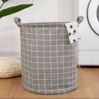 Basket for cotton toys big (without tightening) - gray buy in online store
