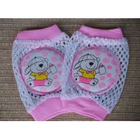 Knee pads with soft insert grid - pink L buy in online store