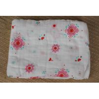 Gauze Muslin Diaper 120 * 120 - Flowers buy in online store