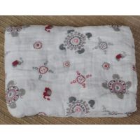 Gauze Muslin Diaper 120 * 120 - Ornament Elephants Pink buy in online store