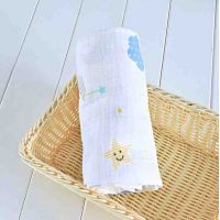 Gauze Muslin Diaper 120 * 120 - Clouds buy in online store